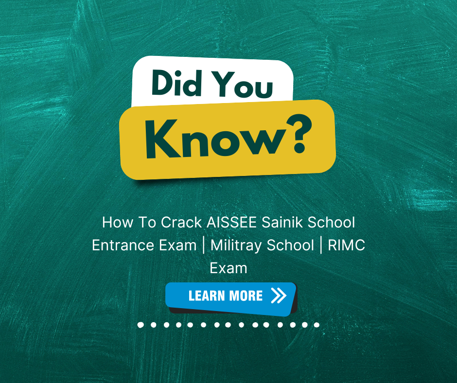 Best Sainik School, Military School, RMS, RIMC and NDA Coaching in Lucknow